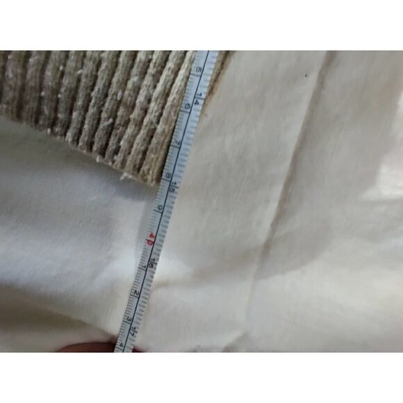MENS LL BEAN LAMBS WOOL V NECK PULLOVER SWEATER BROWN TAN SIZE LARGE REGULAR - Picture 5 of 5